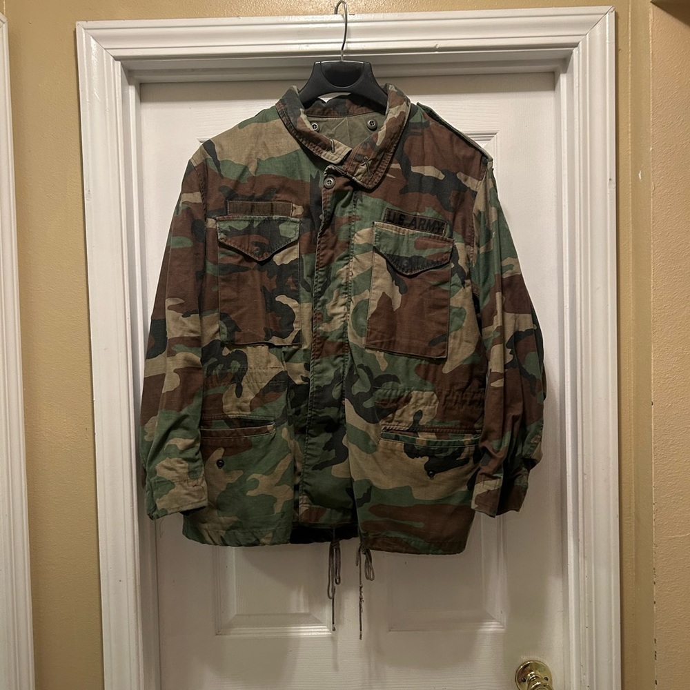 Camouflage US Army Military Jacket